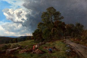 The Fern Gatherers, 1857